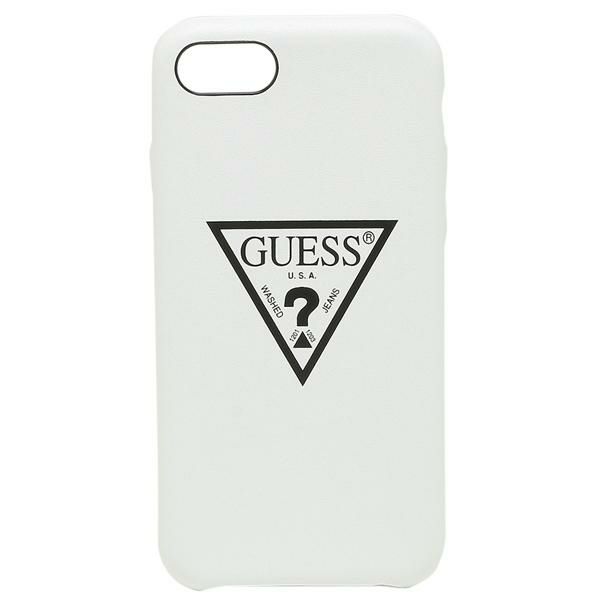 ゲス iphoneケース GUESS GUHCI8PUWT WHT iPhone ケース iPhone8 SE WHITE 白 詳細画像