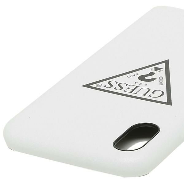 ゲス iphoneケース GUESS GUHCPXPUWT WHT iPhone ケース iPhoneX WHITE 白 詳細画像