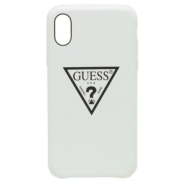 ゲス iphoneケース GUESS GUHCPXPUWT WHT iPhone ケース iPhoneX WHITE 白 詳細画像