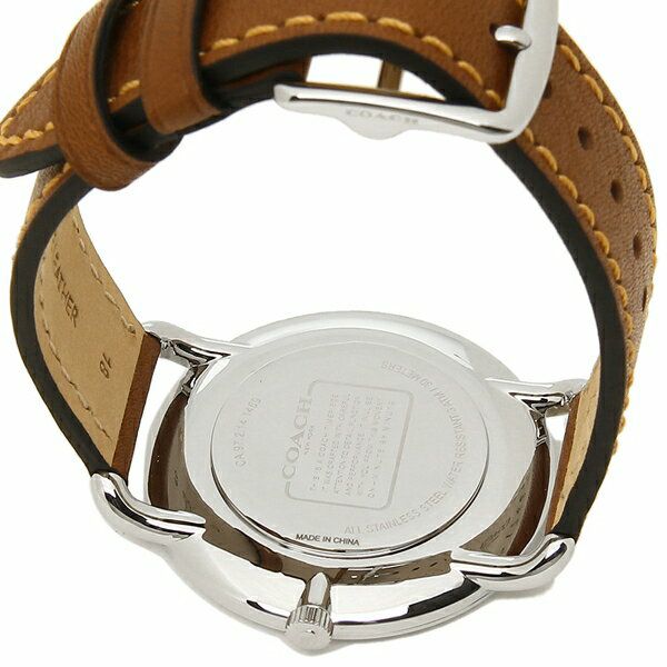 コーチ 時計 COACH 14602345 DELANCEY デランシー スリム 40mm メンズ腕時計 ウォッチ ネイビーブルー/ブラウン 詳細画像
