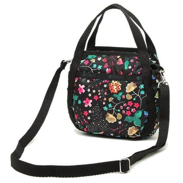 レスポートサック バッグ LESPORTSAC 8056 F024 SMALL JENNI レディース ショルダーバッグ SWEETEST 黒 詳細画像