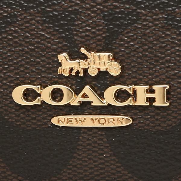 コーチ バッグ COACH F27583 IML72 ミニ シエラ サッチェル レディース ハンドバッグ レディース ハンドバッグ ショルダーバッグ ブラウン/トゥルーレッド 茶色 詳細画像