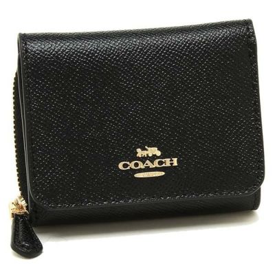 コーチ 財布 Coach Imtau スモール スリーフォールド ウォレット レディース 二つ折り財布 三つ折り財布 ミニ財布 無地 トープ 春夏新作 Axes