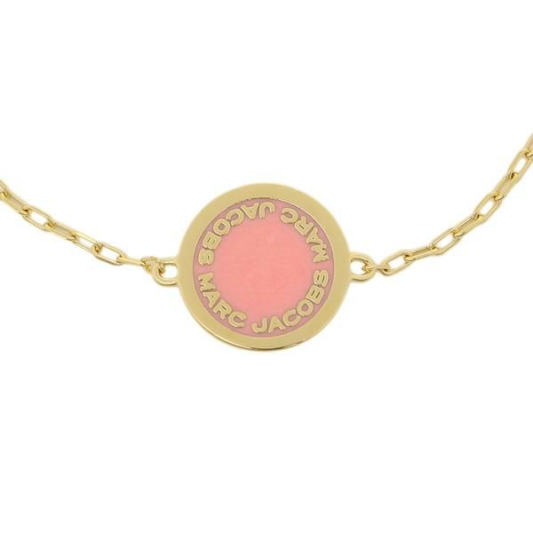 マークジェイコブス ブレスレット アクセサリー MARC JACOBS M0008540 625 ENAMEL LOGO DISC BRACELET レディース バングル LIGHT PINK 詳細画像