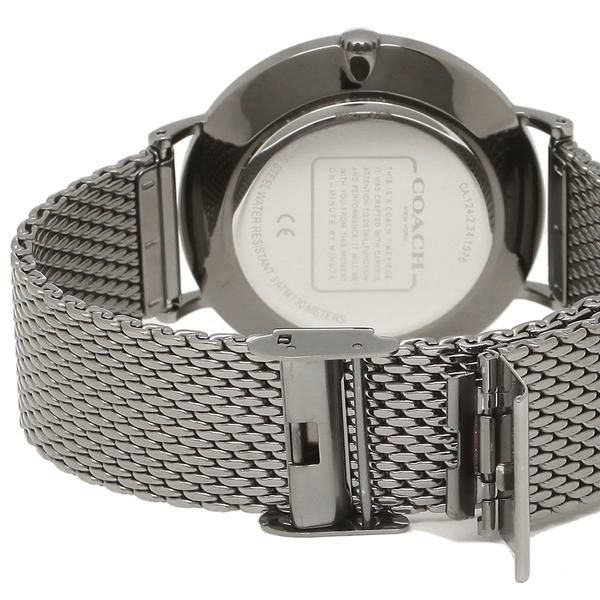 コーチ 時計 COACH 14602145 CHARLES チャールズ 41MM メッシュベルト メンズ腕時計ウォッチ グレー 詳細画像