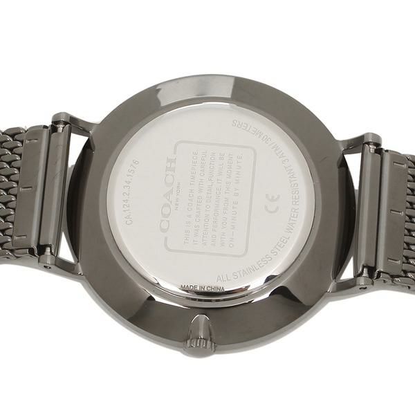 コーチ 時計 COACH 14602145 CHARLES チャールズ 41MM メッシュベルト メンズ腕時計ウォッチ グレー 詳細画像