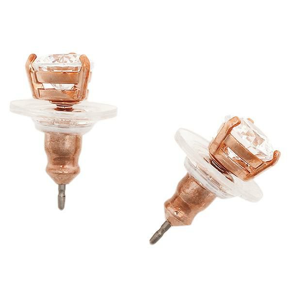 スワロフスキー ピアス レディース SWAROVSKI 5112156 SOLITAIRE PIERCED EARRINGS ローズゴールド/クリア アクセサリー 詳細画像