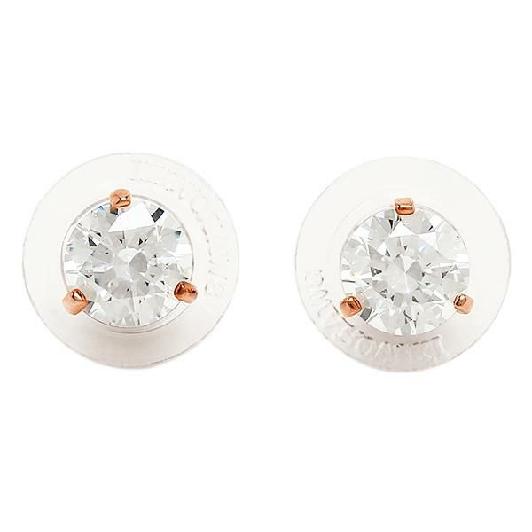 スワロフスキー ピアス レディース SWAROVSKI 5112156 SOLITAIRE PIERCED EARRINGS ローズゴールド/クリア アクセサリー 詳細画像