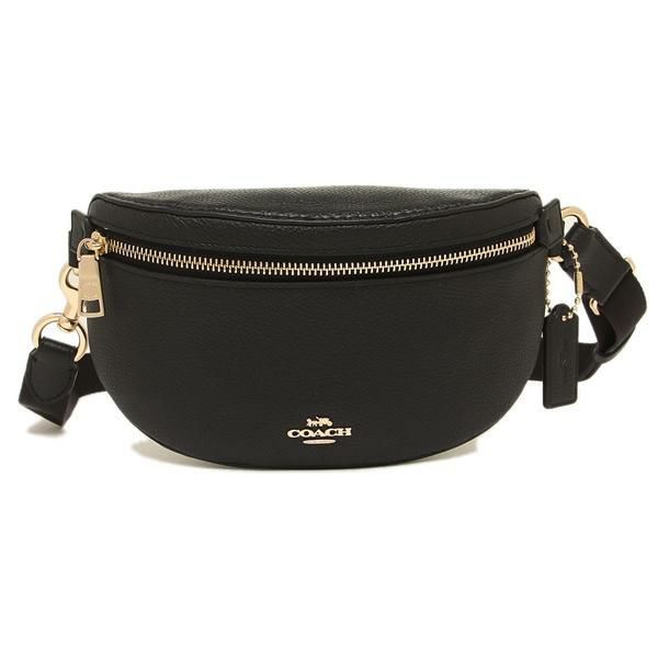 コーチ バッグ COACH 39939 GDBLK ベルト バッグ レディース ボディバッグ・ウエストポーチ 無地 ブラック 黒 詳細画像