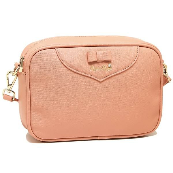 ルビンローザ バッグ Rubin Rosa RR1203 PPK ハートテール CAMERA BAG カメラバッグ レディース ショルダーバッグ 無地 PALE PINK