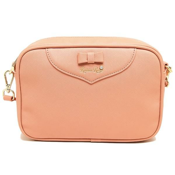 ルビンローザ バッグ Rubin Rosa RR1203 PPK ハートテール CAMERA BAG カメラバッグ レディース ショルダーバッグ 無地 PALE PINK 詳細画像