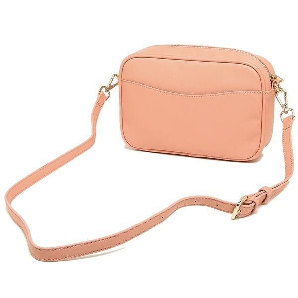 ルビンローザ バッグ Rubin Rosa RR1203 PPK ハートテール CAMERA BAG カメラバッグ レディース ショルダーバッグ 無地 PALE PINK 詳細画像