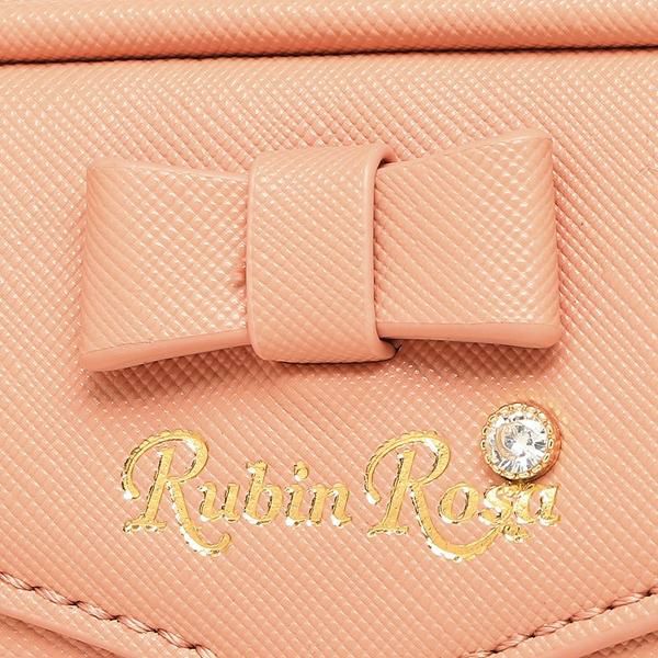 ルビンローザ バッグ Rubin Rosa RR1203 PPK ハートテール CAMERA BAG カメラバッグ レディース ショルダーバッグ 無地 PALE PINK 詳細画像