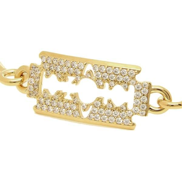 ヴィヴィアンウエストウッド ブレスレット アクセサリー VIVIENNE WESTWOOD BBL1617/2 GIGLIOLA BRACELET レディース バングル GOLD 詳細画像