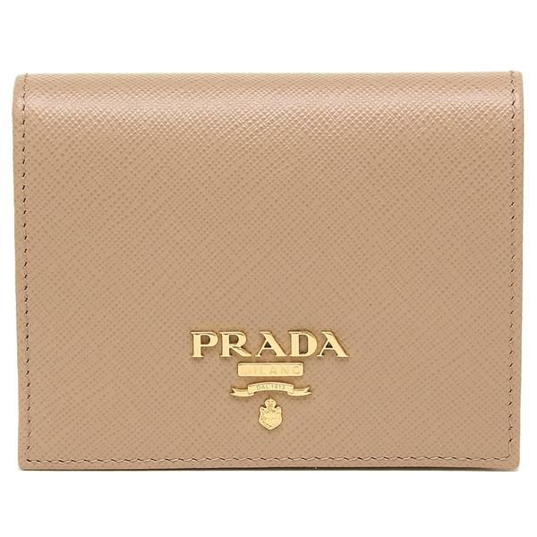 プラダ 財布 PRADA 1MV204 QWA F0236 SAFFIANO レディース 二つ折り財布 無地 CIPRIA 詳細画像