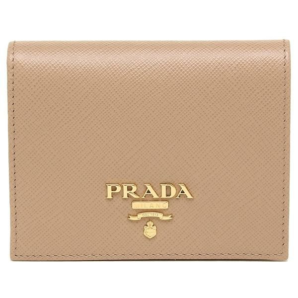 プラダ 財布 PRADA 1MV204 QWA F0236 SAFFIANO レディース 二つ折り財布 無地 CIPRIA 詳細画像