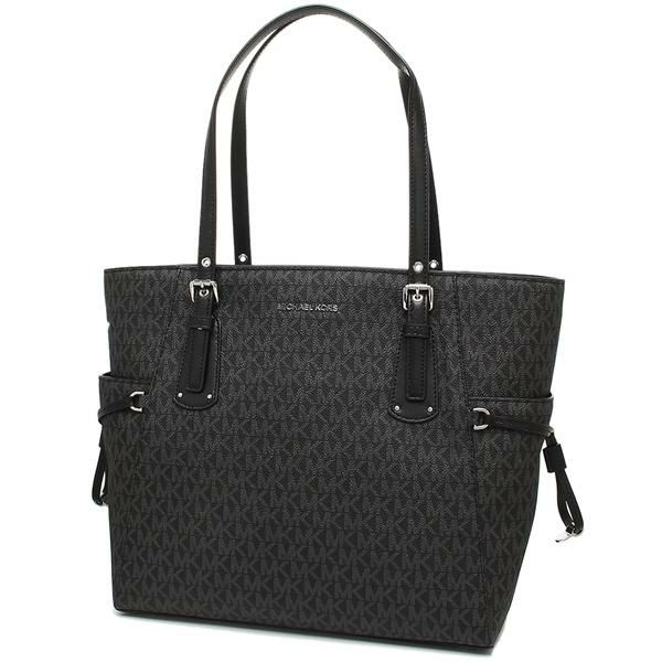 マイケルコース バッグ MICHAEL KORS 30F8SV6T4V EW TOTE レディース トートバッグ BLACK 黒 詳細画像