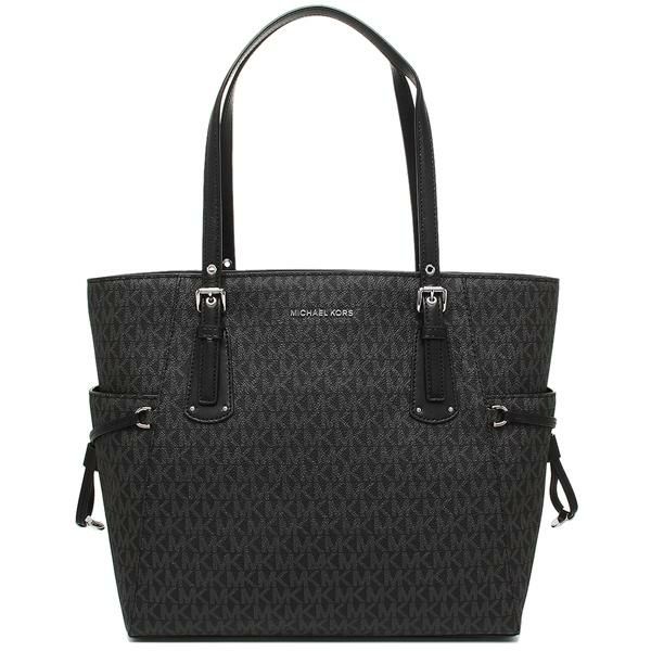 マイケルコース バッグ MICHAEL KORS 30F8SV6T4V EW TOTE レディース トートバッグ BLACK 黒 詳細画像