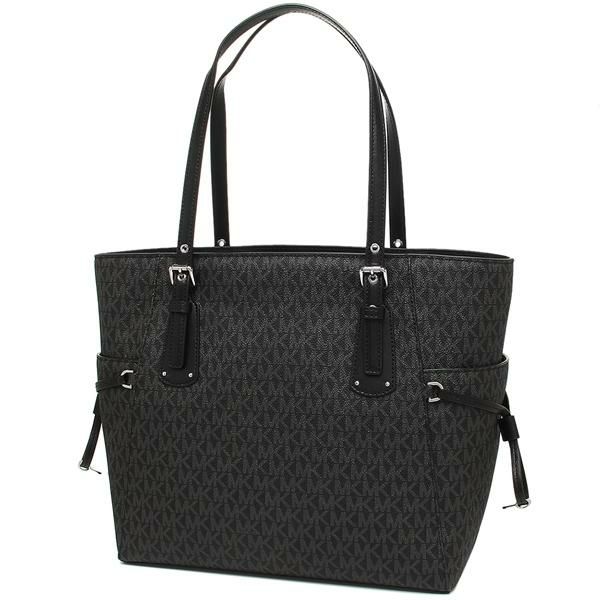 マイケルコース バッグ MICHAEL KORS 30F8SV6T4V EW TOTE レディース トートバッグ BLACK 黒 詳細画像