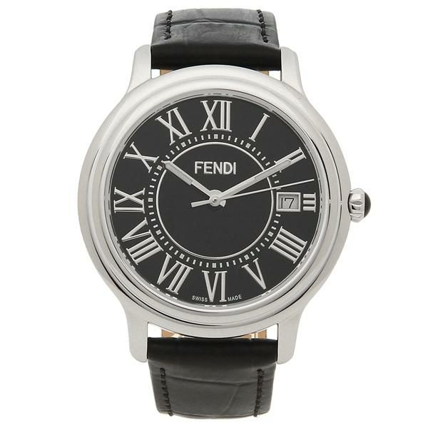 フェンディ 時計 FENDI F256011011 CLASSICO ROUND MEN クラシコラウンドメン メンズ腕時計 ウォッチ ブラック