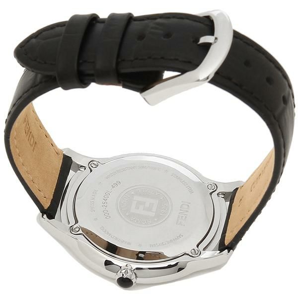 フェンディ 時計 FENDI F256011011 CLASSICO ROUND MEN クラシコラウンドメン メンズ腕時計 ウォッチ ブラック 詳細画像
