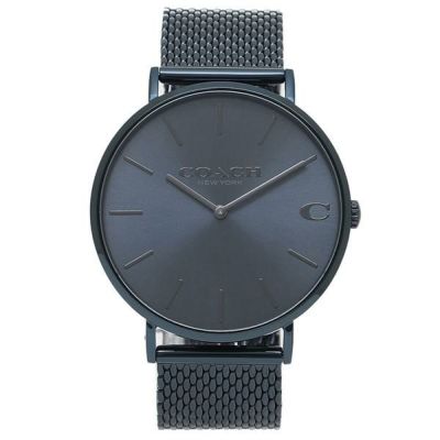 コーチ 時計 Coach Charles チャールズ 41mm メッシュベルト メンズ腕時計 ウォッチ ネイビーブルー Axes コーチ 時計 Coach Charles チャールズ 41mm メッシュベルト メンズ腕時計 ウォッチ ネイビーブルー Axes