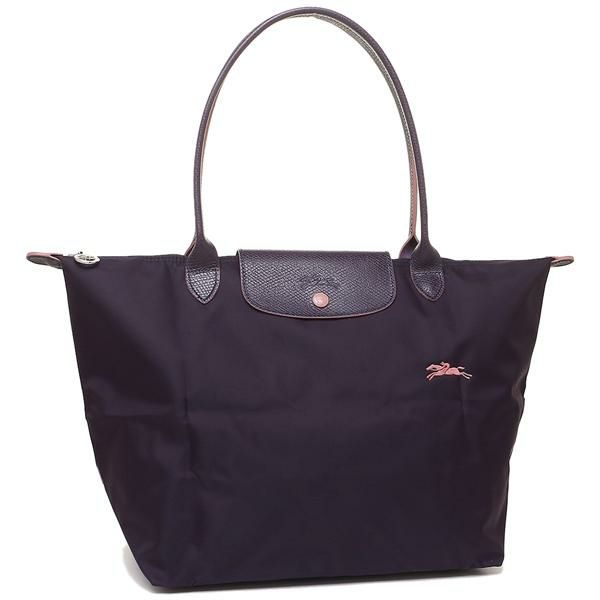 ロンシャン バッグ LONGCHAMP 1899 619 645 LE PLIAGE CLUB ル プリアージュ クラブ レディース トートバッグ 無地 BILBERRY 紫