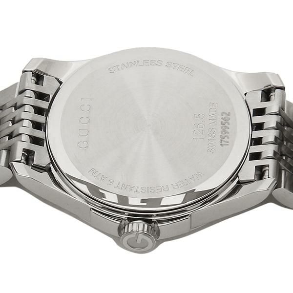グッチ 時計 GUCCI YA1265008 レディース腕時計ウォッチ シルバー/グリーン 詳細画像