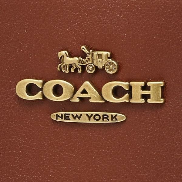 コーチ 財布 COACH 73739 B4NQ4 スリム アラウンド ジップ ウォレット レディース 長財布 タンラスト 詳細画像