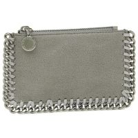 ステラマッカートニー カードケース STELLA McCARTNEY 422364 W9132 1220 CREDIT CARDS HOLDER SHAGGY DEER シャギー ディア レディース 名刺入れ コインケース 無地 LIGHT GREY