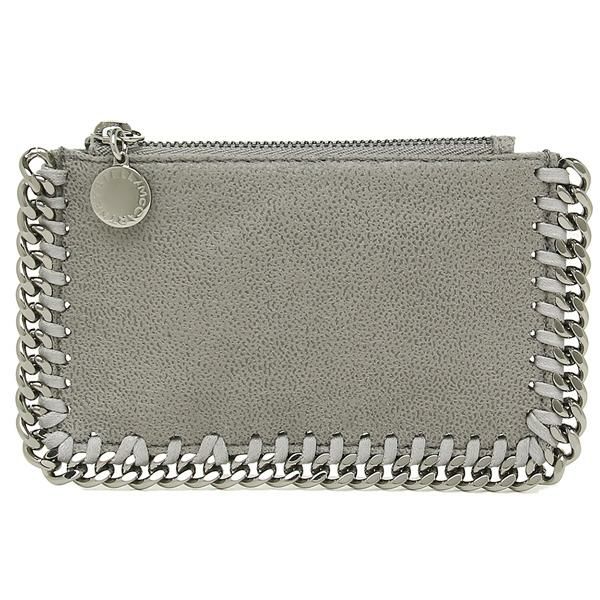 ステラマッカートニー カードケース STELLA McCARTNEY 422364 W9132 1220 CREDIT CARDS HOLDER SHAGGY DEER シャギー ディア レディース 名刺入れ コインケース 無地 LIGHT GREY 詳細画像