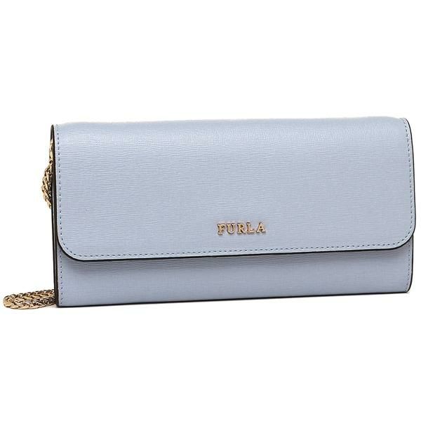 Furla Black Leather Babylon Wallet on Chain | eBay