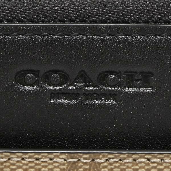 コーチ 財布 COACH F58112 QBTN2 アコーディオン ジップ アラウンド メンズ 長財布 タン 詳細画像