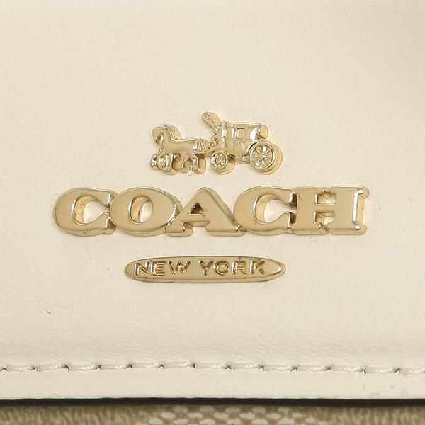 コーチ バッグ COACH F32203 IMDQC ミニ ベネット サッチェル シグネチャー レディース ハンドバッグ ショルダーバッグ ライトカーキ/チョーク 詳細画像