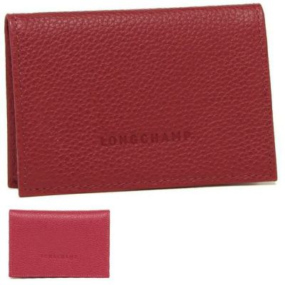 ロンシャン カードケース フローネ 名刺入れ レディース LONGCHAMP 3243 021