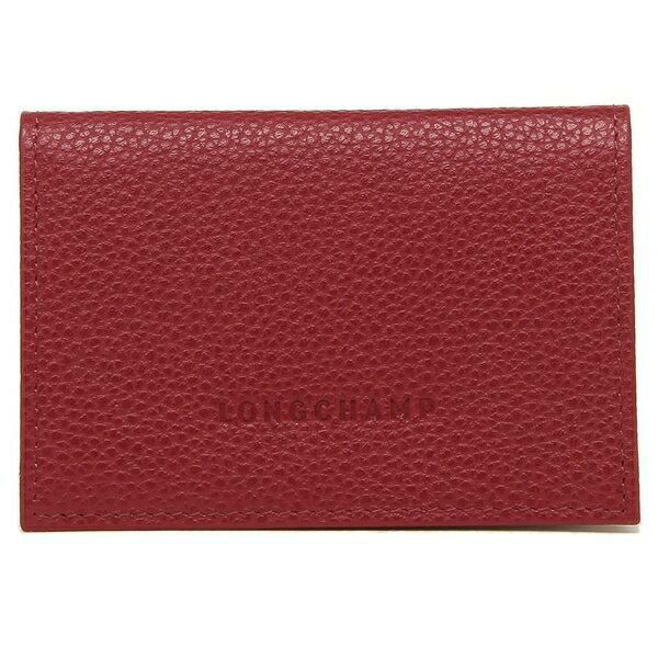 ロンシャン カードケース フローネ 名刺入れ レディース LONGCHAMP 