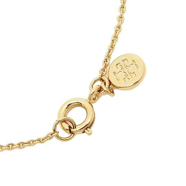 トリーバーチ ネックレス アクセサリー TORY BURCH 53420 783 CRYSTAL LOGO CRYSTAL LOGO DELICATE NECKLACE レディース ペンダント TORY GOLD / CRYSTAL 詳細画像