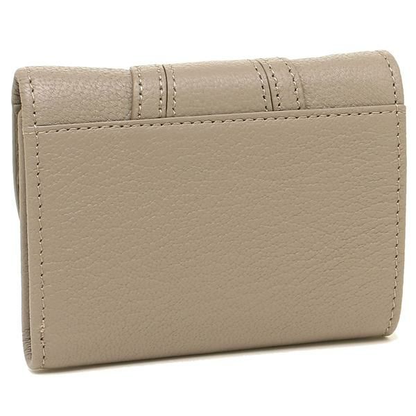 シーバイクロエ 財布 SEE BY CHLOE CHS19UP866305 23W HANA TRI FOLD WALLET ハナ レディース 三つ折り財布 無地 MOTTY GREY 詳細画像