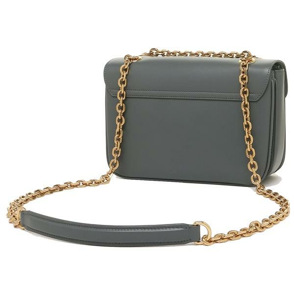 セリーヌ バッグ CELINE 187253BFB 09GM CHAIN SHOULDER BAG Cバッグ セーバッグ ミディアム シャイニーカーフスキン レディース ショルダーバッグ 無地 MEDIUM GLEY 詳細画像