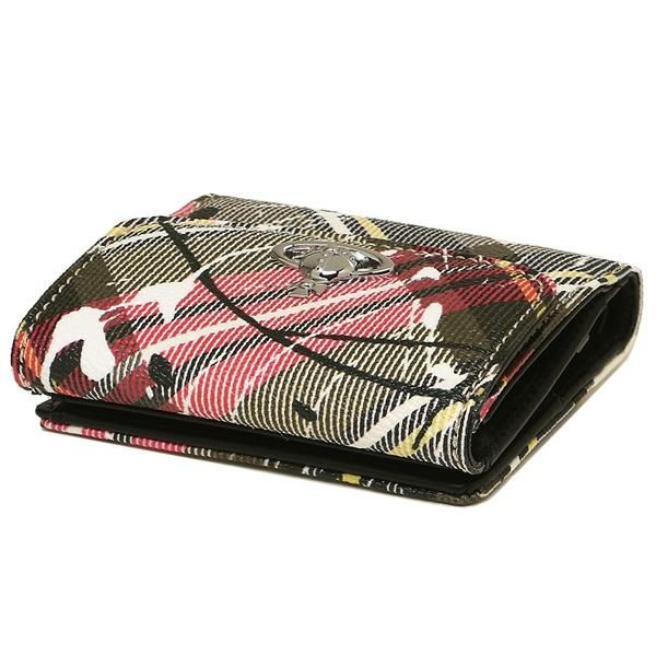 ヴィヴィアンウエストウッド 財布 VIVIENNE WESTWOOD 51150003 10802 O102 DERBY SMALL WALLET ダービー レディース 二つ折り財布 チェック SPLASHES NEW EXHIBITION 詳細画像