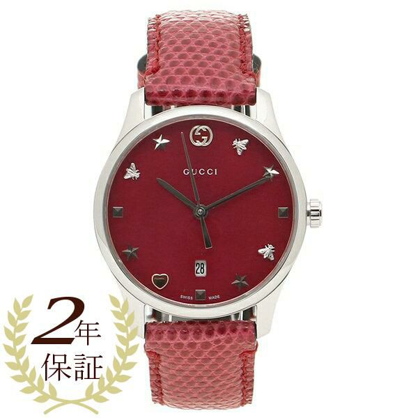 グッチ 時計 GUCCI YA126584 G-TIMELESS Gタイムレス 29mm レディース腕時計ウォッチ レッド