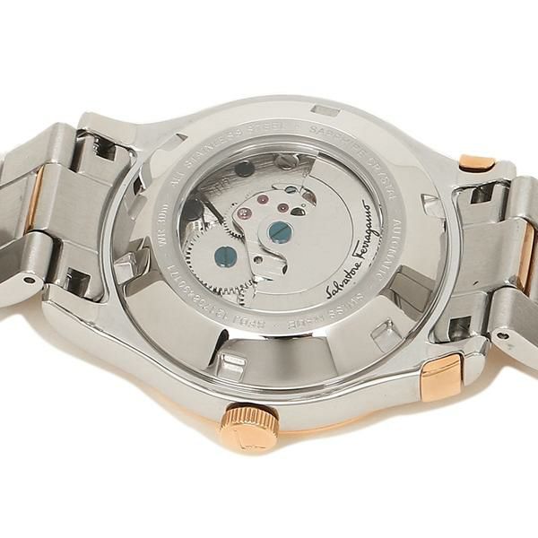 サルヴァトーレフェラガモ レディース Salvatore Ferragamo SFDJ00118 1898シリーズ レディース腕時計ウォッチ シルバー/ローズゴールド 詳細画像